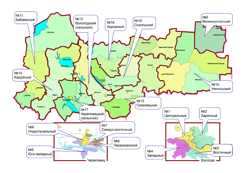 Климатическая карта вологодской области